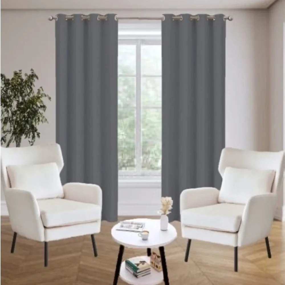 Curtains with Grommet Top for Stylish Accents - Picture 7 of 10